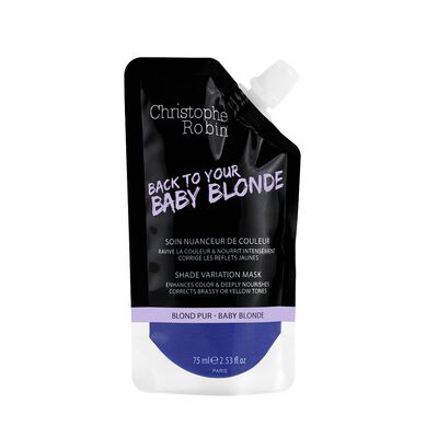 MASK BABY BLONDE CHRISTOPHE ROBIN (MASCARILLA PARA CABELLO)